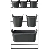 Nature - Jardinage vertical avec structure métallique - H84 x 48 cm - kit complet