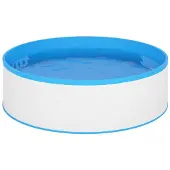 vidaXL Piscine à éclaboussures 350x90 cm Blanc