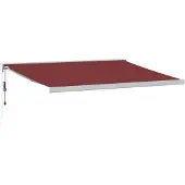 vidaXL Store automatique rouge bourgogne 450x300 cm