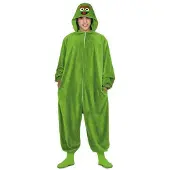 MOM Pijama Oscar El Gruñón Costume Vert XS Enfants