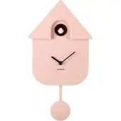 Karlsson Coucou MODERNE CUCKOO rose pâle | 41x22cm