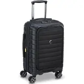 Delsey Shadow 5.0 Expandable Business 55 cm -matkalaukku, musta/musta