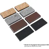 Bernstein SET Mâchoires de rechange 50 mm à coller (4 paires)