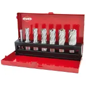 RUKO 108820 Tap drill bit set 7-piece 12 mm, 14 mm, 16 mm, 18 mm, 20 mm, 22 mm 1 Set