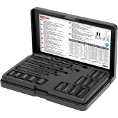 Ks Tools Extracteurs de boulons M5-M16 - Jeu de 25 pièces avec forets, douilles et tiges d'extraction