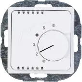 Kopp Paris / Ambiente Thermostat d'ambiance inverseur pour programmes d'interrupteurs, Thermostat, Blanc
