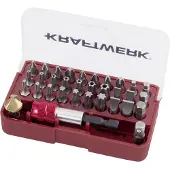 KRAFTWERK Bit-Box avec fraise (Clé Allen, Cruciforme Pozidriv PZ)