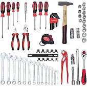 Gedore red R21650057 Jeu d'outils VIS dans un coffret à outils 57 pièces, 3301640