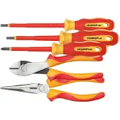 Gedore red R39002005 Jeu d'outils VDE 2xpince+PH+SL 5 pièces, 3301414
