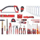 Gedore red R21650072 Jeu d'outils BASIS dans un coffret à outils 72 pièces, 3301630