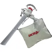 Ikra Aspirateur de feuilles électrique IEBV 3200 (souffler, aspirer, broyer) (Fonctionnement sur secteur, Aspirateurs à feuilles, Aspirateurs et souffleurs, Souffleur de feuilles)