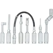 Ks Tools Werkzeuge-Maschinen GmbH Fettpressen-Adapter-Satz, 7-tlg (980.1100)