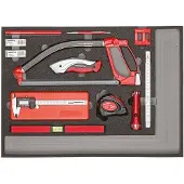 Gedore red R22350004 Jeu d'outils de mesure + coupe 1/1 module CT, 3301685