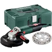 Metabo Meuleuse de rénovation RSEV 17-125 - Coffret Metabox + capot d'aspiration meule boisseau diamantée
