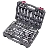 KRAFTWERK Coffret de douilles Basic Line 1/2' 1/4' - 105 pièces - 204.103.601