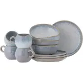 Bloomingville Paula service de table petit déjeuner 12 pièces bleu