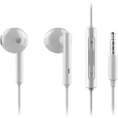 Huawei AM115 Casque Ecouteurs Connecteur de 3,5 mm Blanc