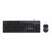 Gembird Clavier KBS-UM-04 avec souris USB QWERTY US English Noir
