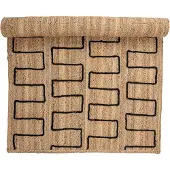 Bloomingville Tapis Dell | Marron | Jute | 82051017