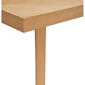 Hubsch Table de salle à manger à chevrons