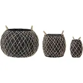 Creative Collection Panier Karia | Noir | Jonc De Mer | 82051749