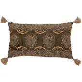 Bloomingville Coussin Nesma | Marron | Coton | 82059595