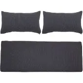 Bloomingville Mundo Housse De Coussin (sans Remplissage) | Gris | Polyester | 82055543