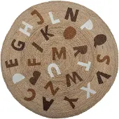 Bloomingville Tapis Mini Dinne | Marron | Jute | 82059614