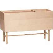 Hubsch Boîte Pour Plantes Au Sol Naturel | 880607F