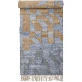 Bloomingville Tapis Vikka | Bleu | Jute | 82059364