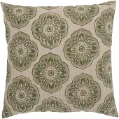 Creative Collection Coussin Nicolina | Vert | Lin | 82059592