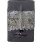 Bloomingville Nasru Vaas | Noir | Grès | 82056978