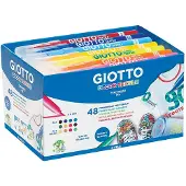 Giotto Decor crayons textiles, 48 pièces