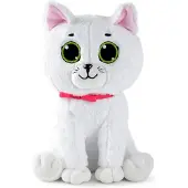 WP Merchandise - Peluche chat blanc Flocon de neige (31 cm)