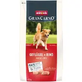 Animonda GranCarno Dog DryFood Adult avec de la volaille et du bœuf, 12 kg