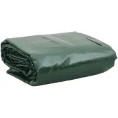 vidaXL Bâche de protection vert 3x6 m 650 g/m
