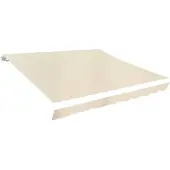 vidaXL Toile de store Crème 350x250 cm