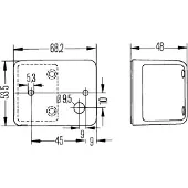 Hella Feu de position 2PF 006 679-001
