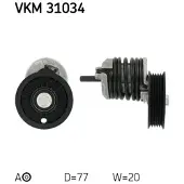 Skf Galet tendeur, courroie d'accessoire VKM 31034