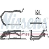 Nissens 707222 : échangeur de chaleur pour chauffage intérieur, radiateur pour LAND ROVER Range Rover Sport (L494), Discovery V (L462), Range Rover IV (L405), DISCOVERY V VAN