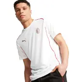Puma Hommes, T-shirt de sport, Tee ACM Casuals (3XL), Blanc, 3XL