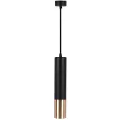 V-TAC Lampe suspendue 60x300mm noir avec or VT-977-6688