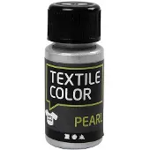 Creativ Company Peinture textile opaque Textile Colour - Silver Pearl, 50ml