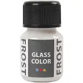 Creativ Company Couleur de verre Frost Verf - Wit, 30ml