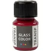 Creativ Company Couleur de verre transparente Verf - Roze, 30ml