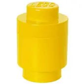 LEGO Boîte de Rangement Lego Round 1 Jaune