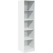 vidaXL Armoire blanche 50x50x200 cm Bois composite