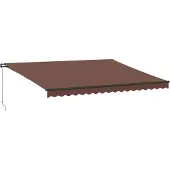 vidaXL Store manuel brun 450x350 cm