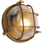 QAZQA Applique et plafonnier or/laiton rond IP44 - Noutica