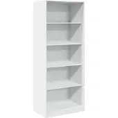 vidaXL Armoire blanche 80x50x200 cm Bois composite